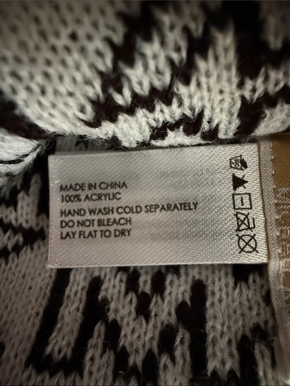 Michael Kors Black & White MK Logo Knit Reversible Beanie and Scarf Set.